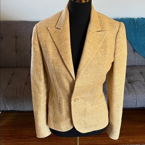 Ralph Lauren Jackets & Blazers - Ralph Lauren Collection Purple Label Linen blazer size 4